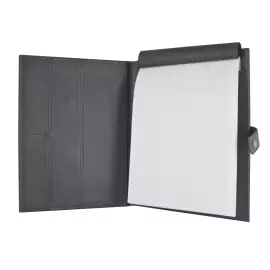 Папка в кожаном переплете со сменным блокнотом А4